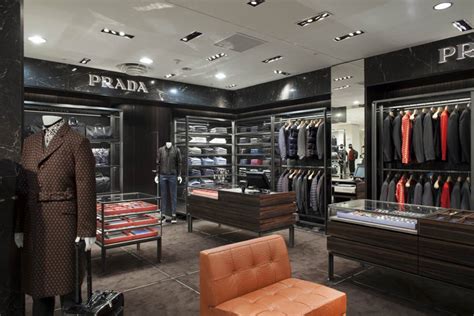 Prada Men’s Corner at Printemps by Roberto Baciocchi, Paris.